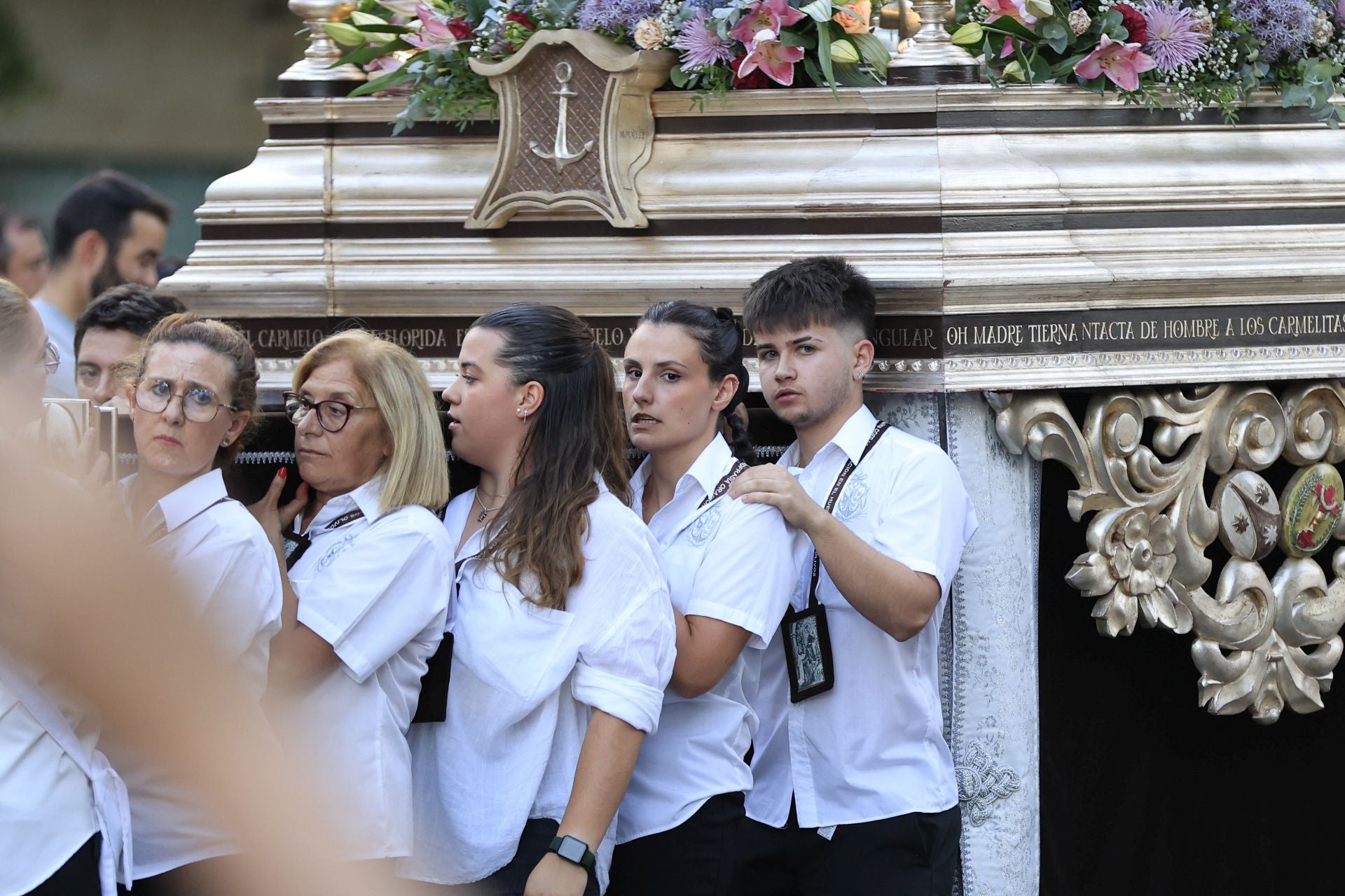 En imágenes, la procesión de la Virgen del Carmen en Salamanca