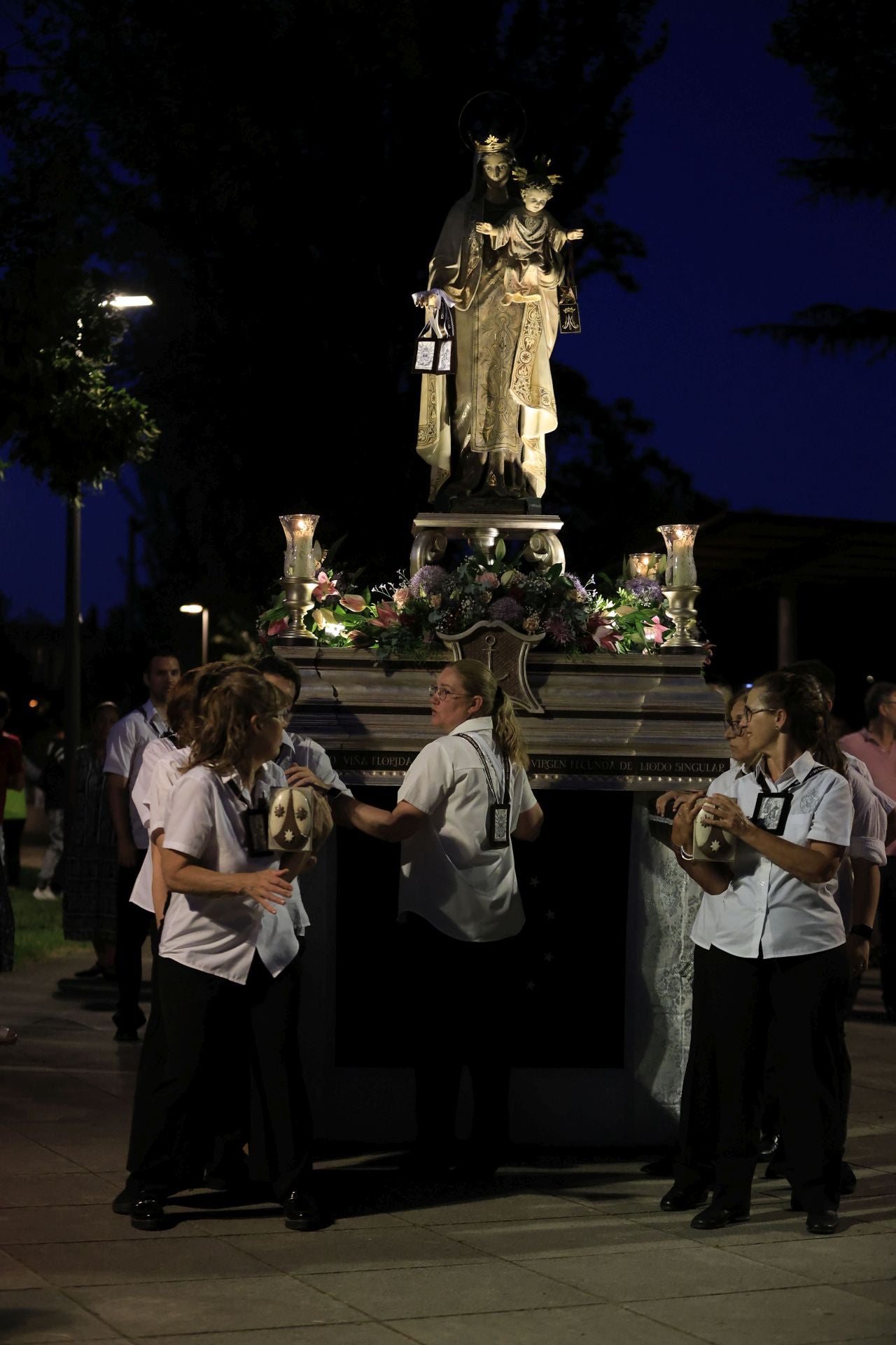 En imágenes, la procesión de la Virgen del Carmen en Salamanca