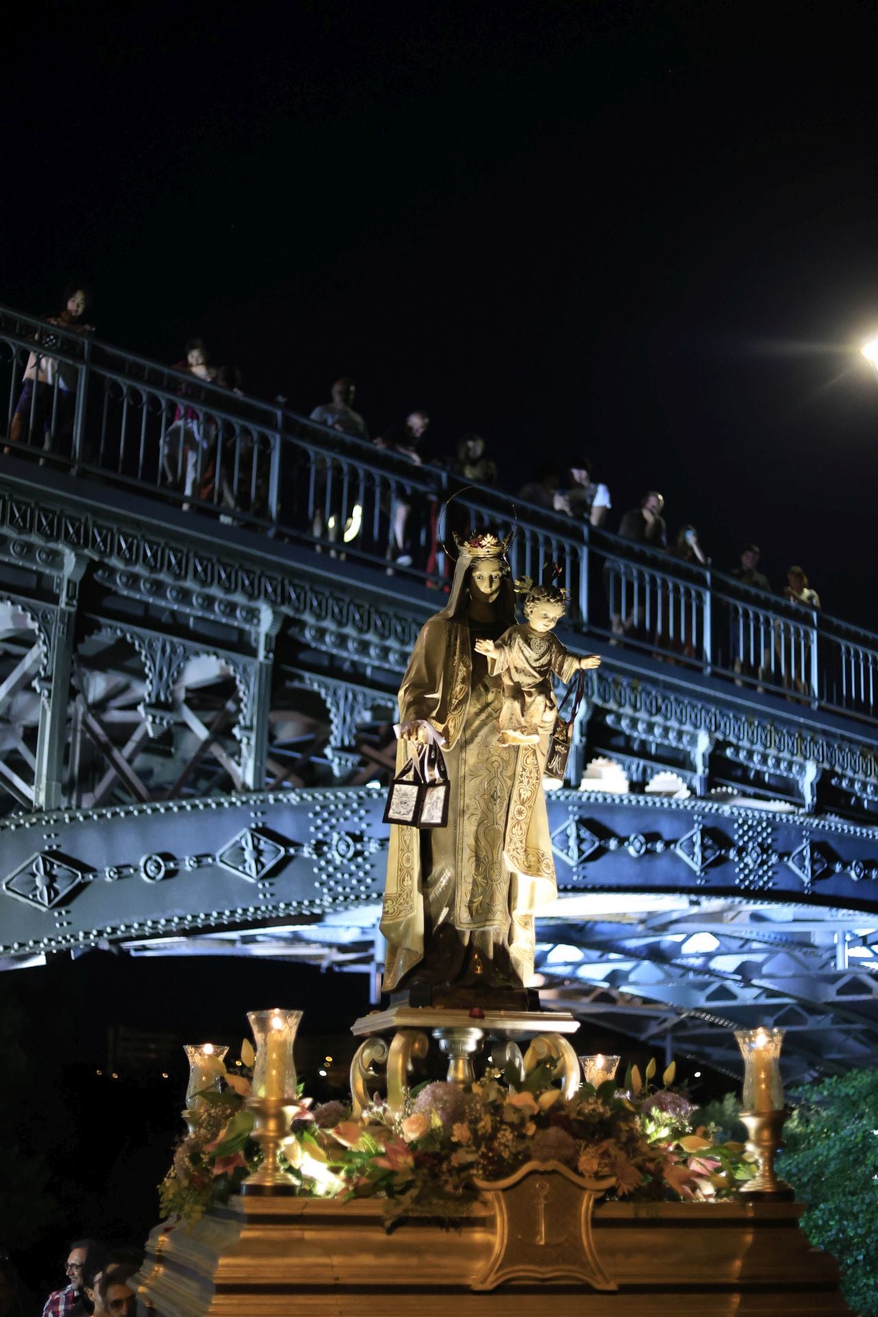 En imágenes, la procesión de la Virgen del Carmen en Salamanca