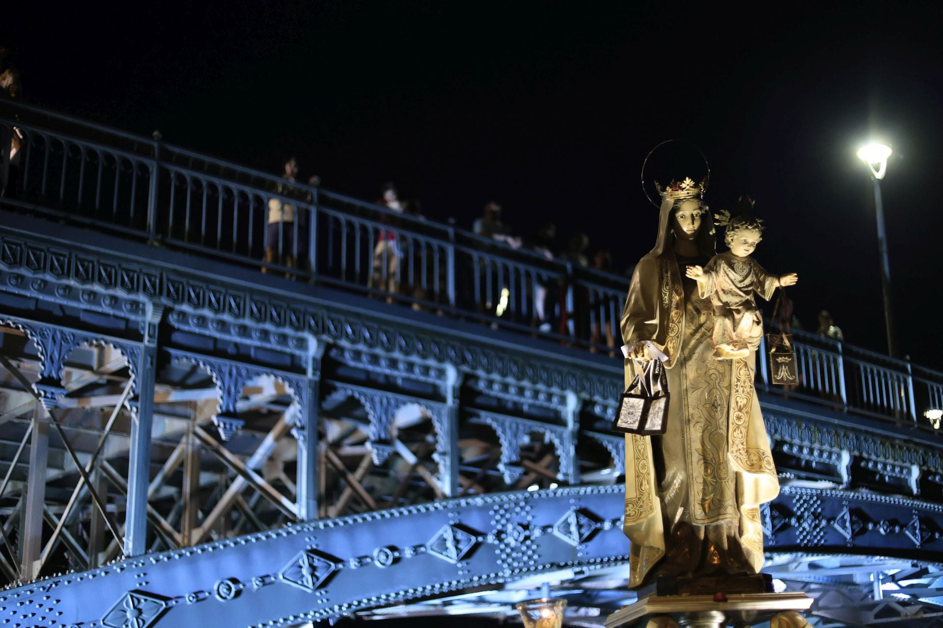 En imágenes, la procesión de la Virgen del Carmen en Salamanca