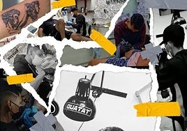 Joven tatuador de Salamanca