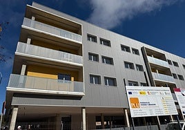 Viviendas de alquiler social en el barrio Capuchinos.