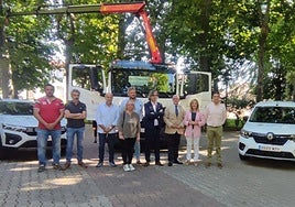 Presentación de los nuevos vehículos.