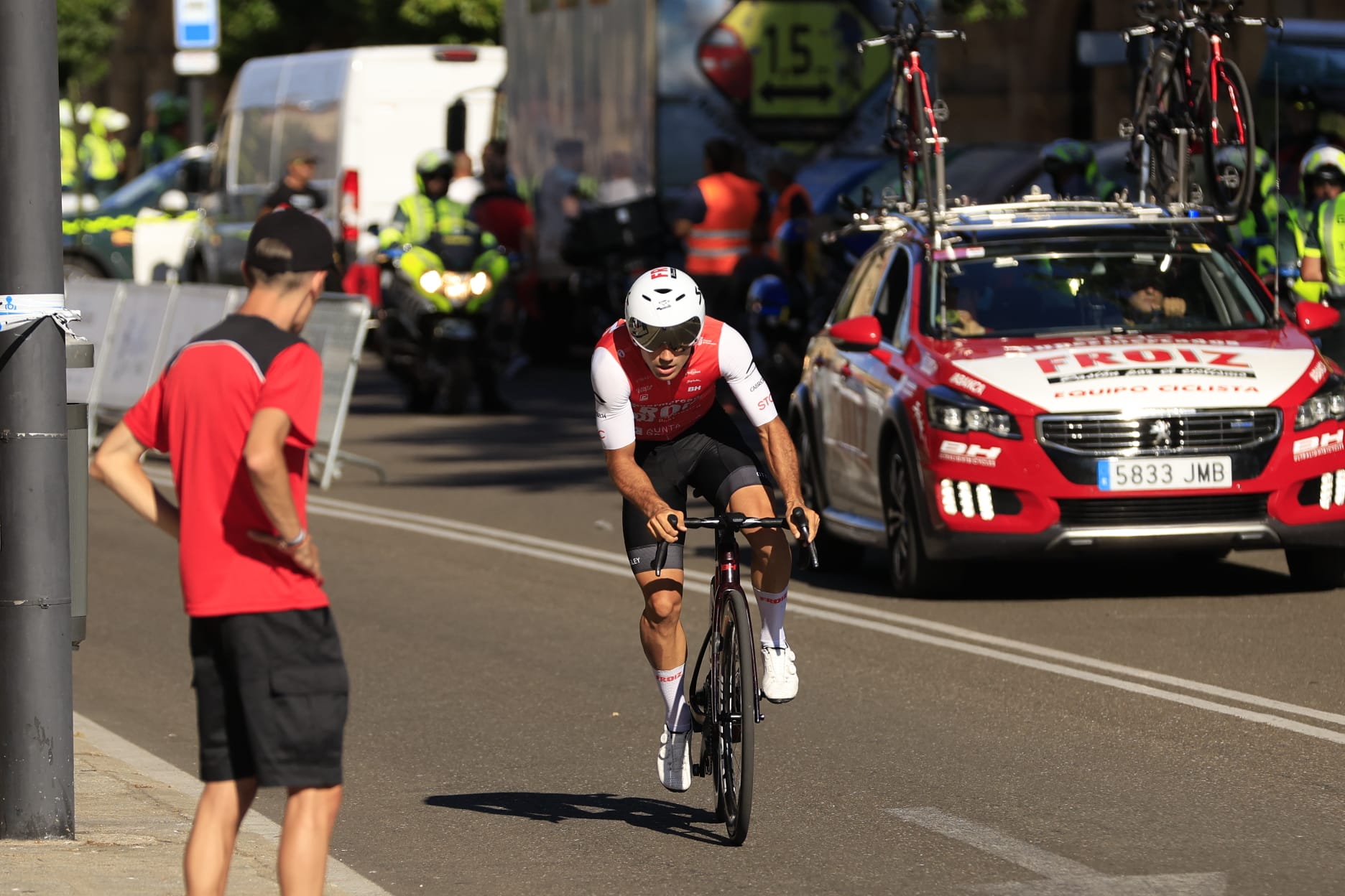 Salamanca inaugura la Vuelta Ciclista a Castilla y León Sub-23 y Élite