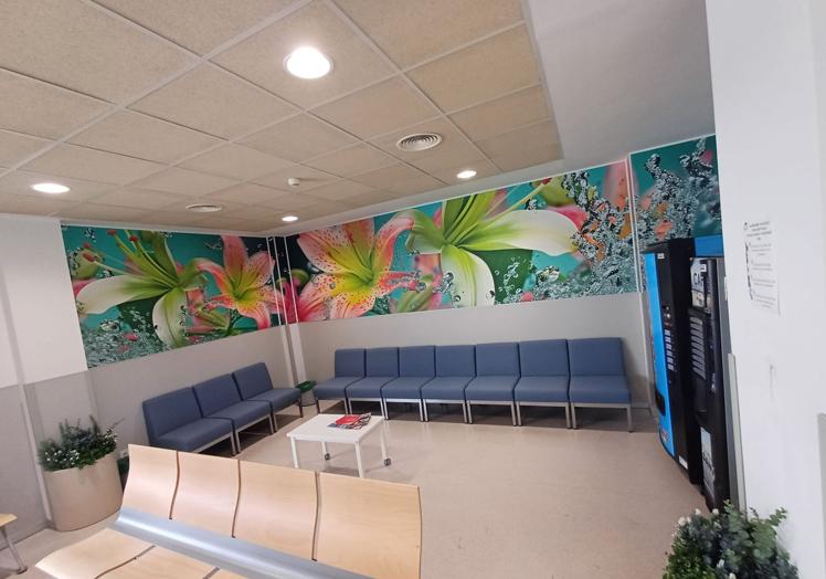 Sala de Espera Hospital de Día Oncohematológico.