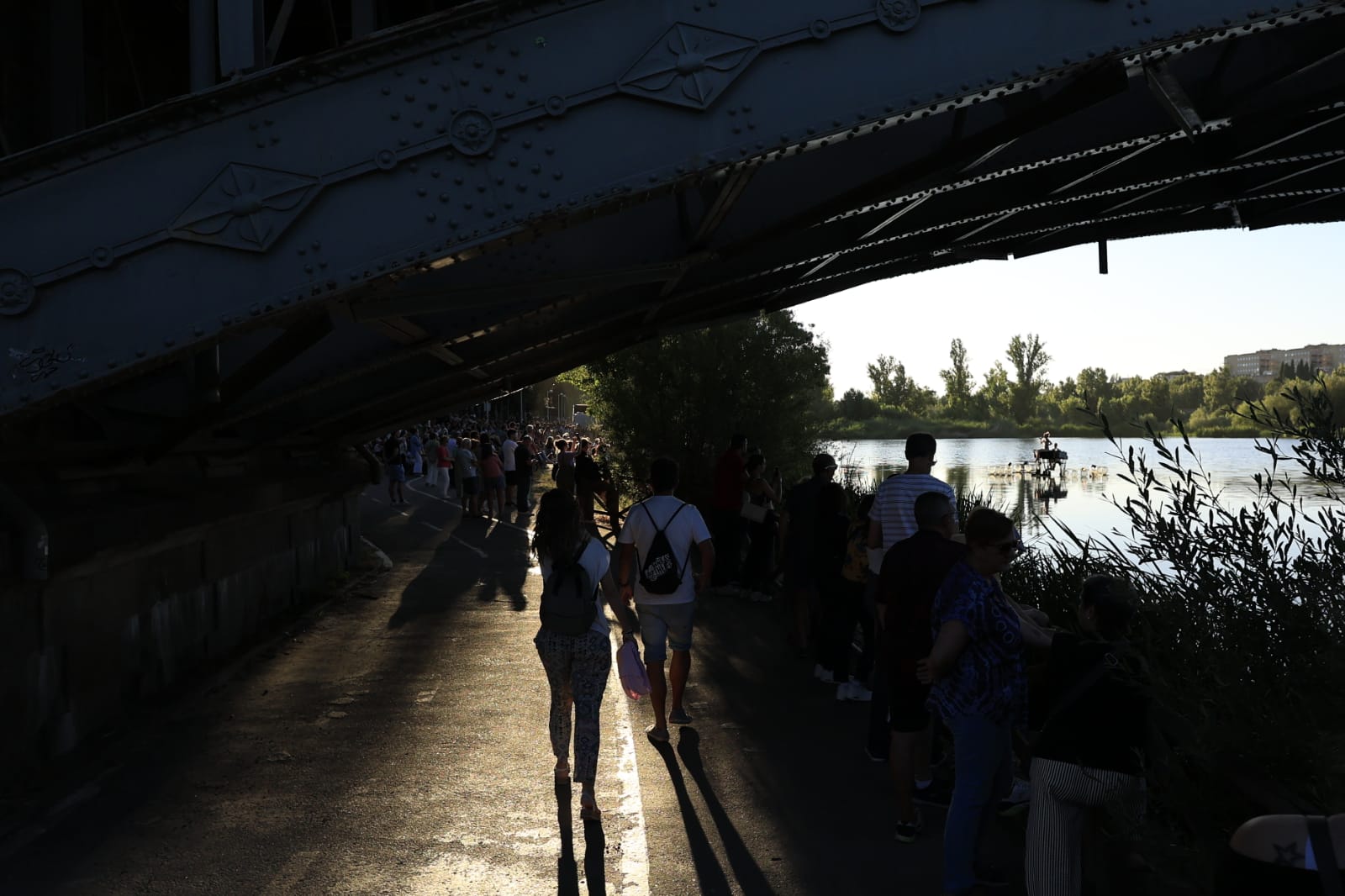 El río Tormes de Salamanca, convertido en un escenario único