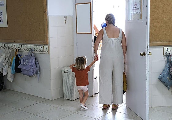 Imagen de archivo de una escuela infantil.