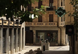 Ola de calor en Salamanca