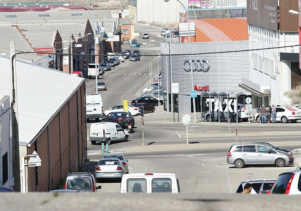Imagen de archivo del Polígono de Los Villares en Salamanca.