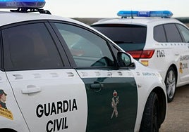 Coches de la Guardia Civil en una imagen de archivo