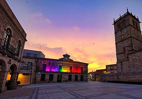 Plaza Mayor de Vitigudino.