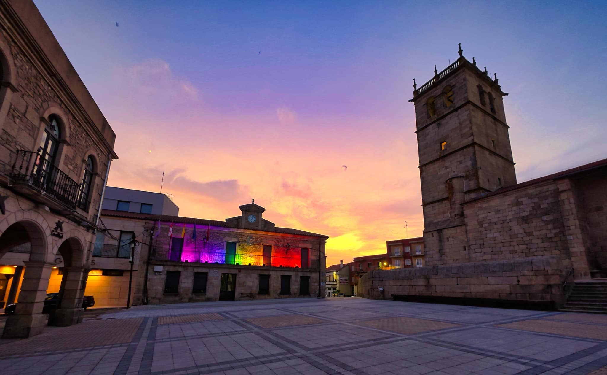 Plaza Mayor de Vitigudino.