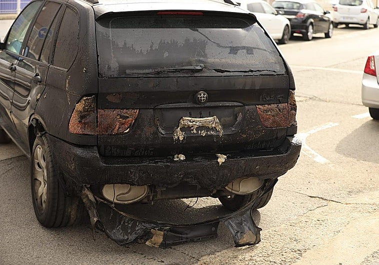 Imagen del incendio en Carbajosa de la Sagrada.