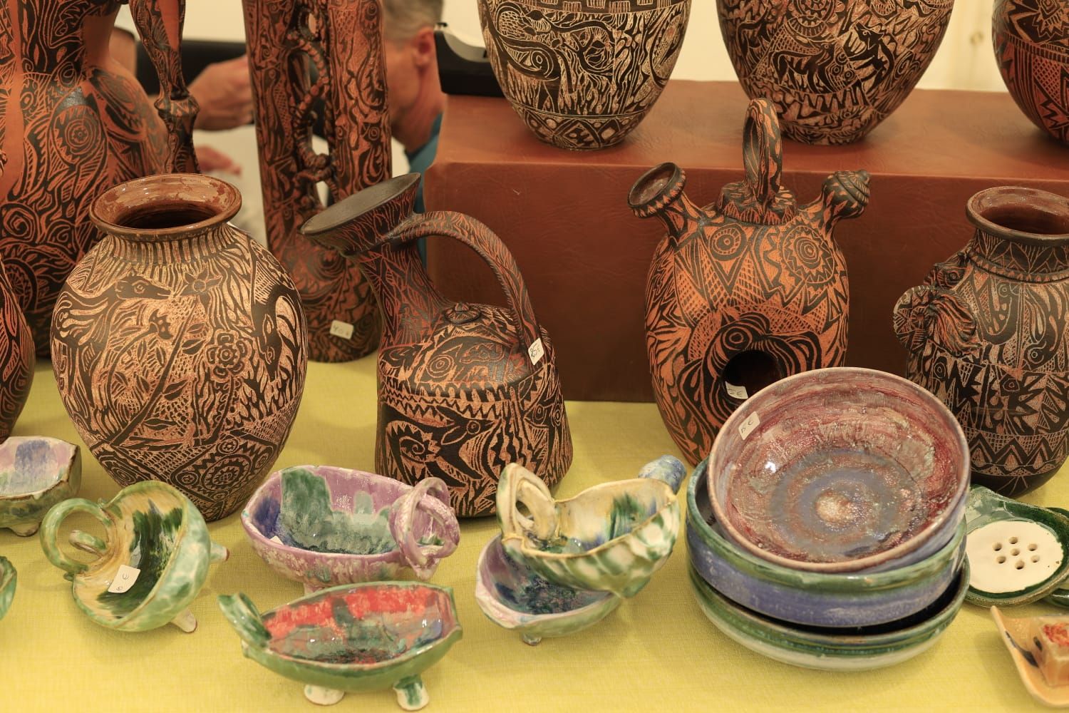 En imagenes, la Feria del Barro de Salamanca