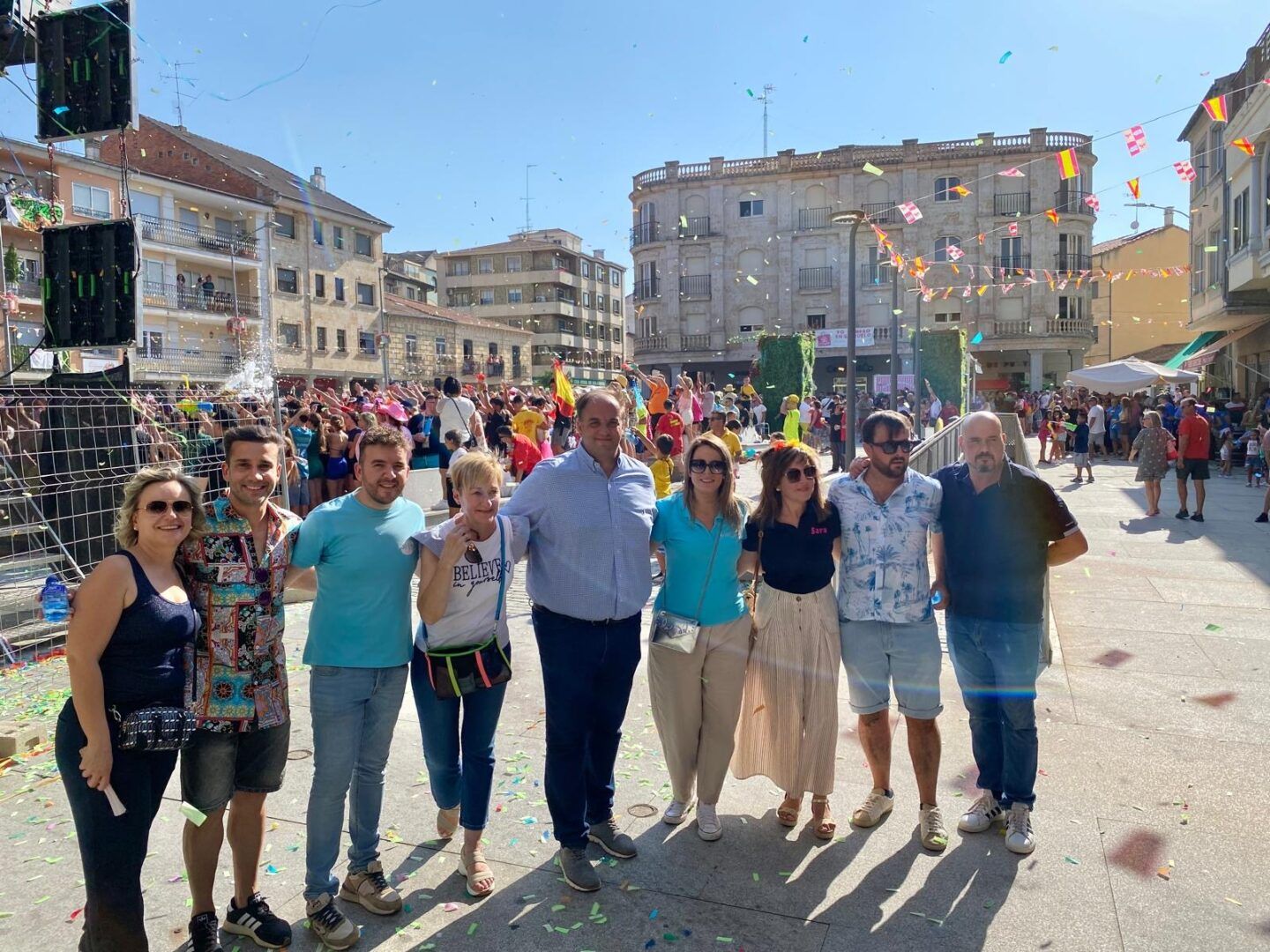 El chupinazo y el pregón inauguran las fiestas de Guijuelo