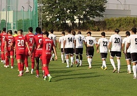 El derbi entre el Salamanca UDS y el Santa Marta, en imágenes
