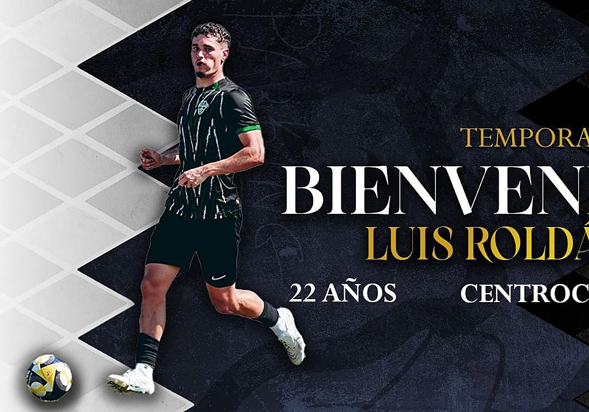 Luis Roldán, nuevo jugador de Unionistas de Salamanca