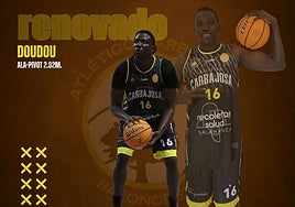 El Recoletas Salud Carbajosa renueva a Doudou, el buque insignia del club