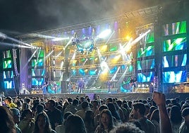 Uno de los grandes conciertos organizados en las Ferias y Fiestas de Peñaranda de Bracamonte el año pasado.