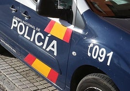 Coche de la Policía Nacional en una imagen de archivo