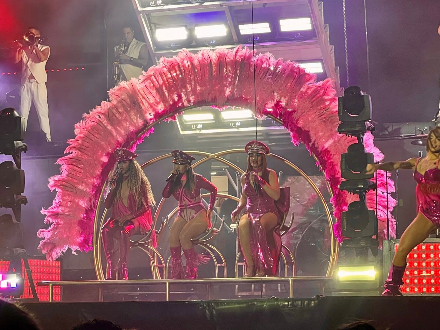 Así fue la actuación de la orquesta Paris de Noia en Guijuelo