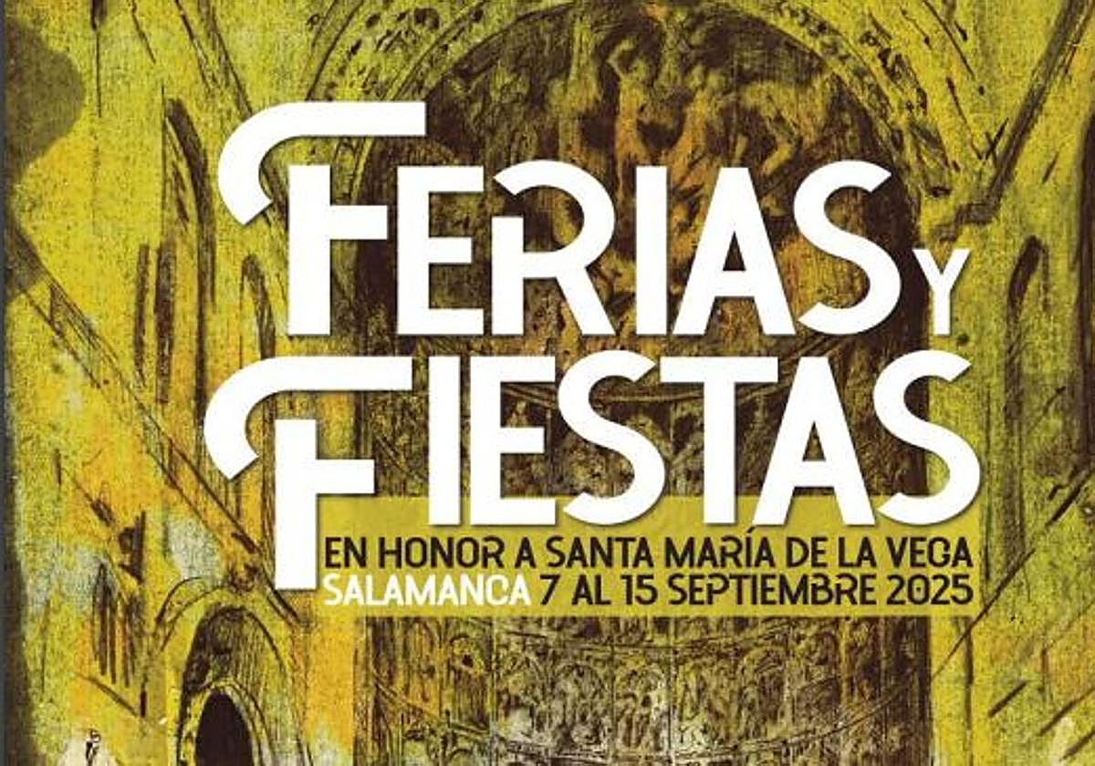 Cartel de las Ferias y Fiestas de Salamanca 2025.
