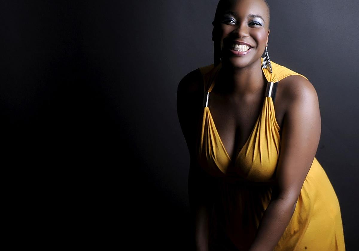 La cantante inglesa Janine Johnson.