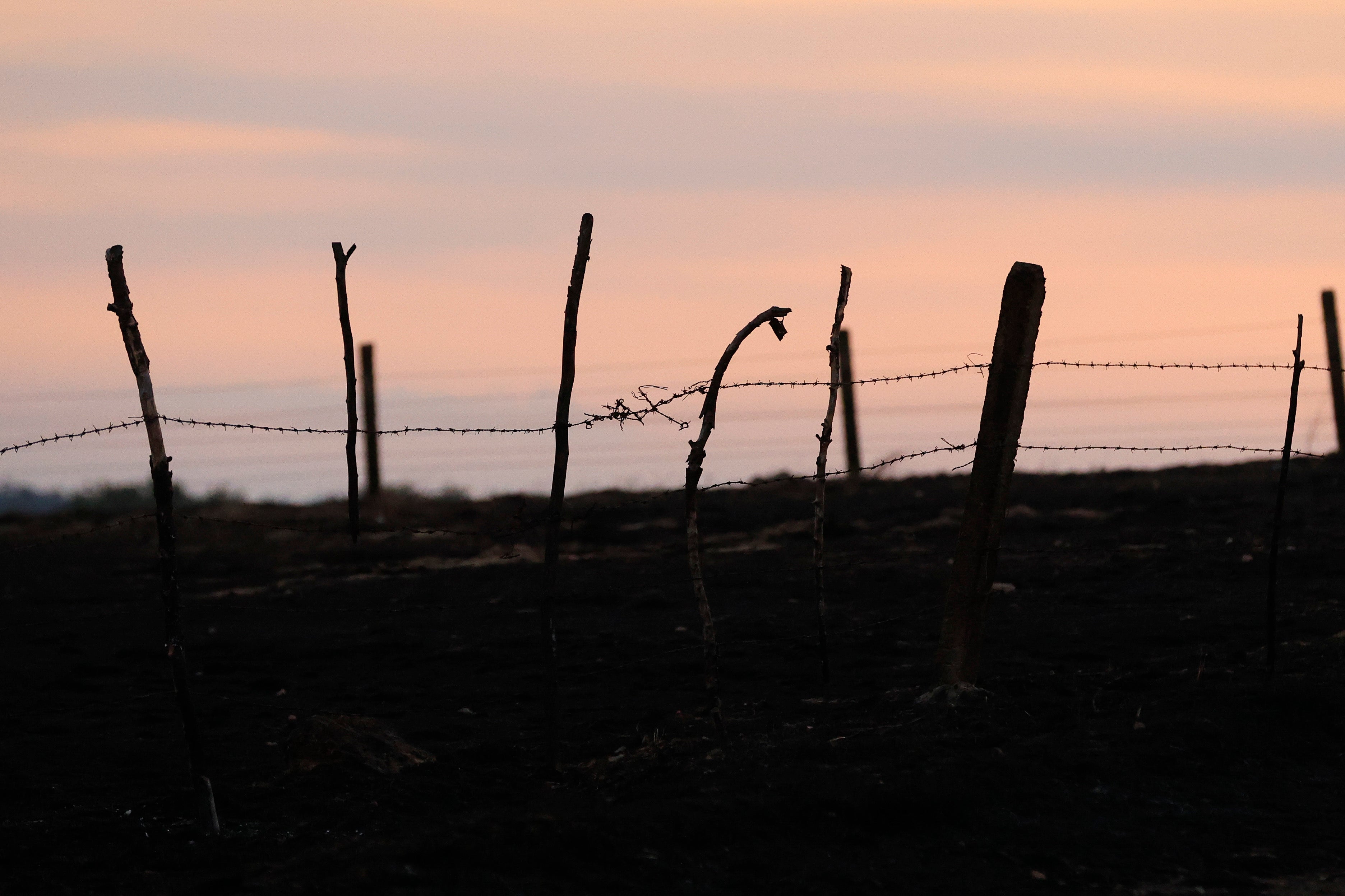 En imágenes, el rastro negro del mayor incendio de la provincia de Salamanca