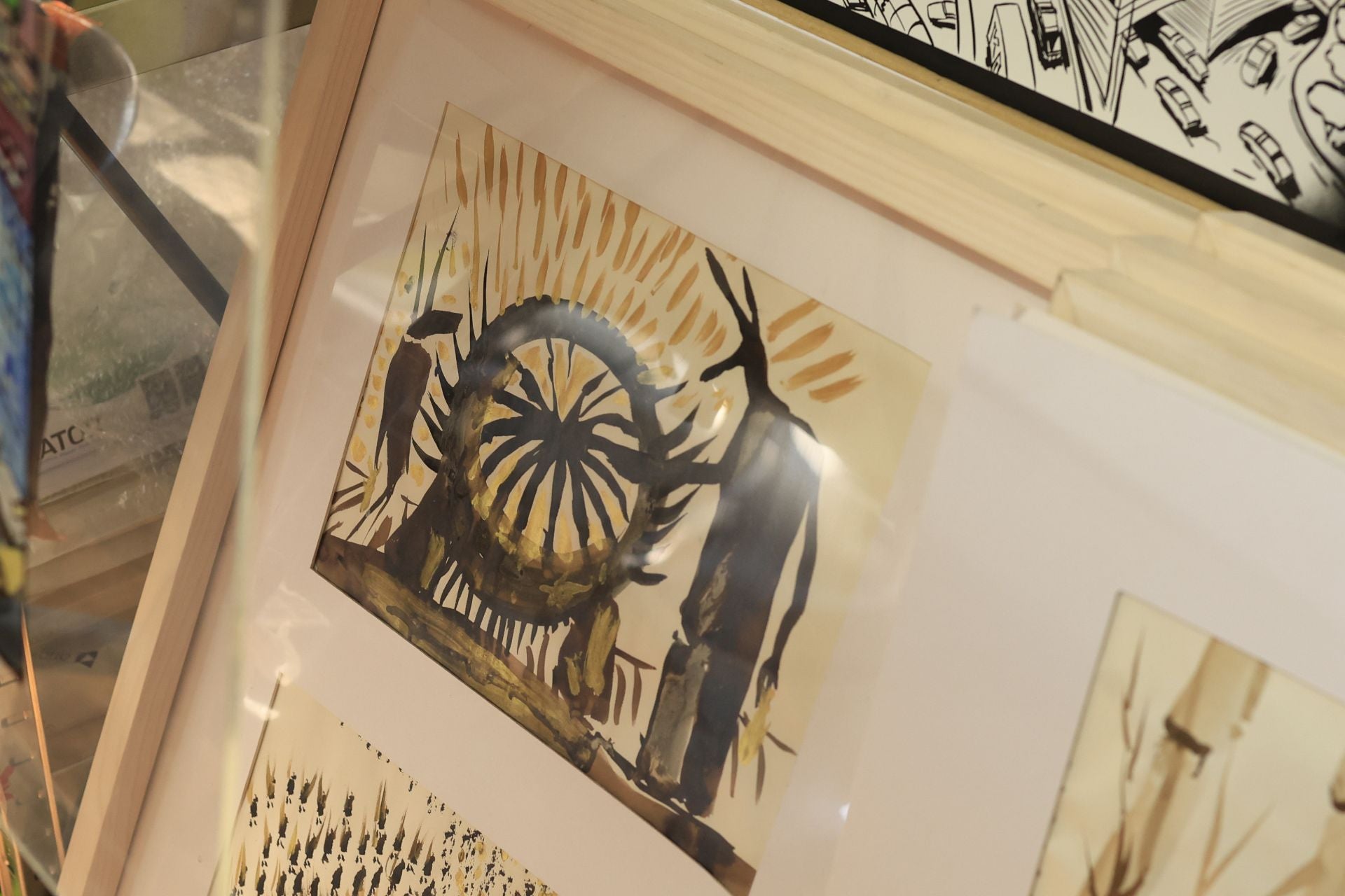 Entramos en el estudio de uno de los pioneros del cómic underground en Salamanca