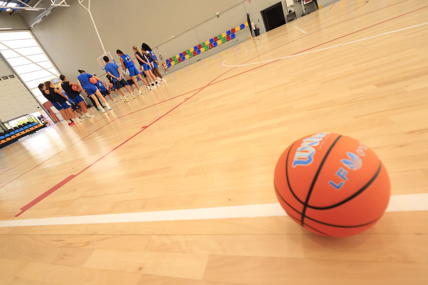 El primer entrenamiento de la temporada de Perfumerías Avenida, en imágenes