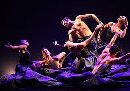 La compañia de Valladolid Arvine Danza.