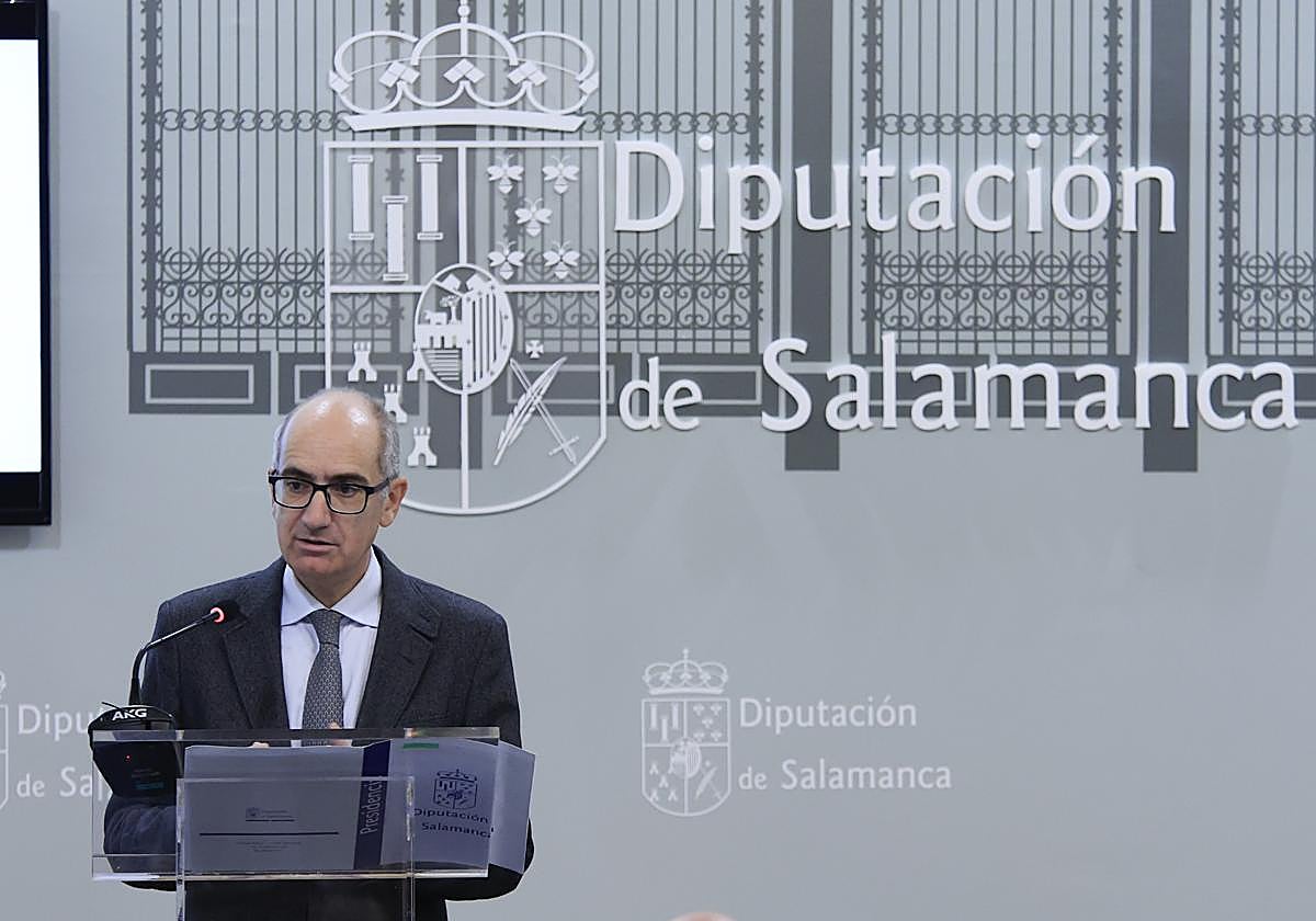 Javier Iglesias, presidente de la Diputación de Salamanca