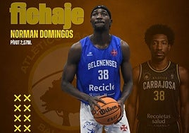 Norman Domingos, nuevo 'center' del Recoletas Salud Carbajosa