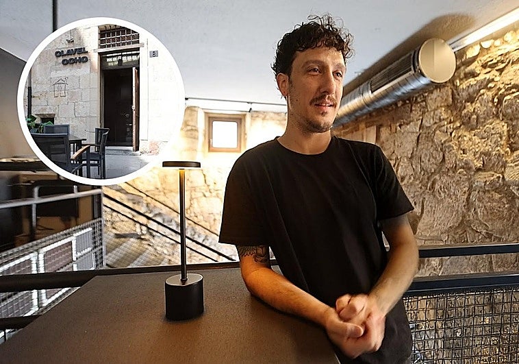 Eduardo Blanco y Antonio Romo, socios del 'Clavel 8'.