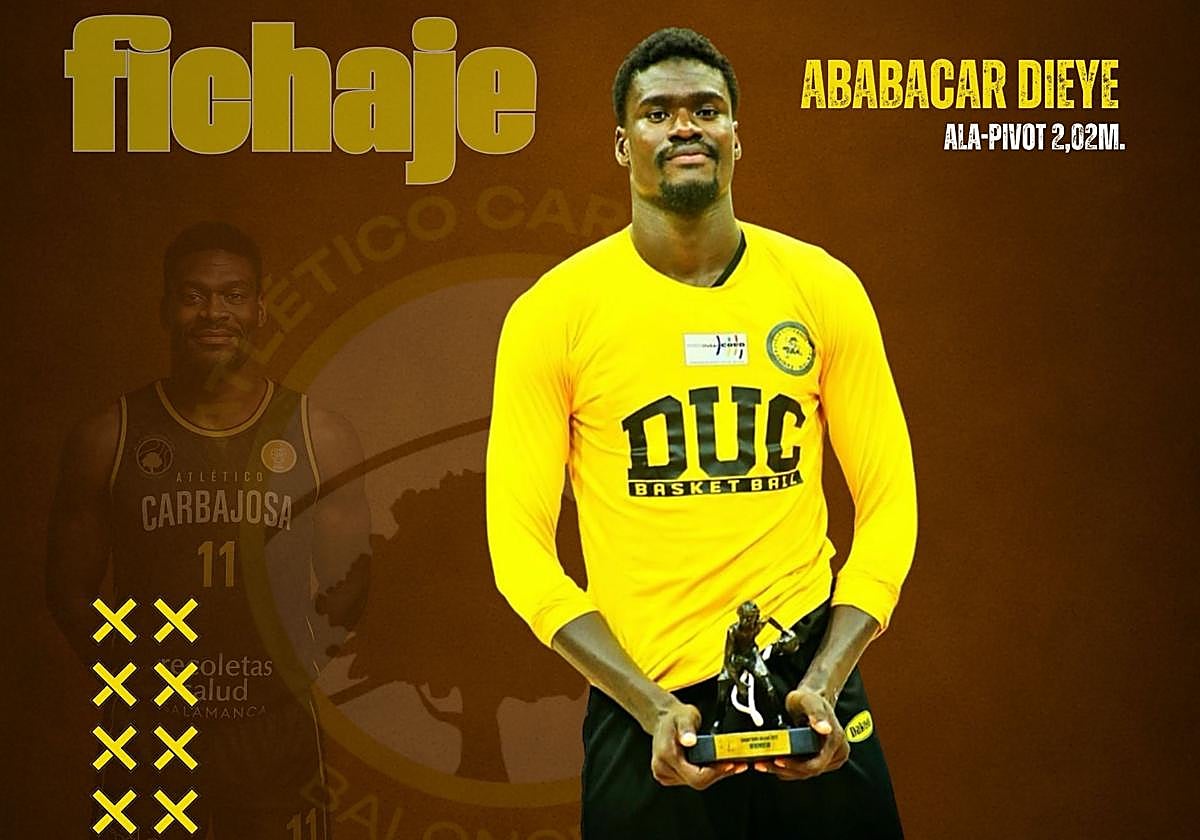 Ababacar Dieye pone la guinda a la plantilla del Recoletas Salud Carbajosa