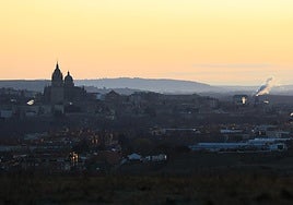 Frío. Amanecer. Salamanca