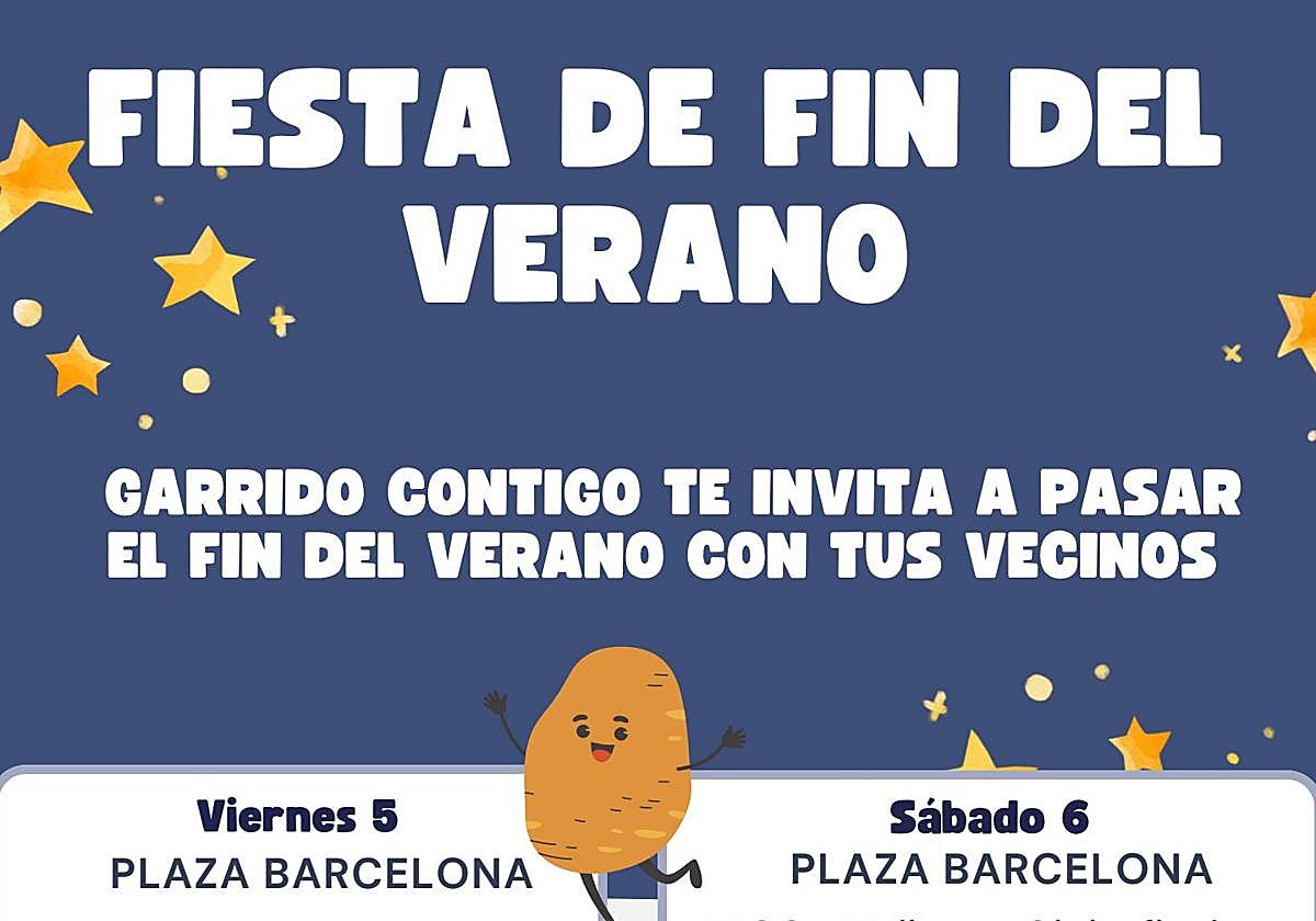La Asociación de Vecinos Garrido Contigo despide el verano con actividades en el barrio