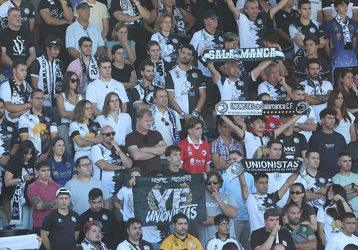 Afición de Unionistas de Salamanca en una imagen de archivo