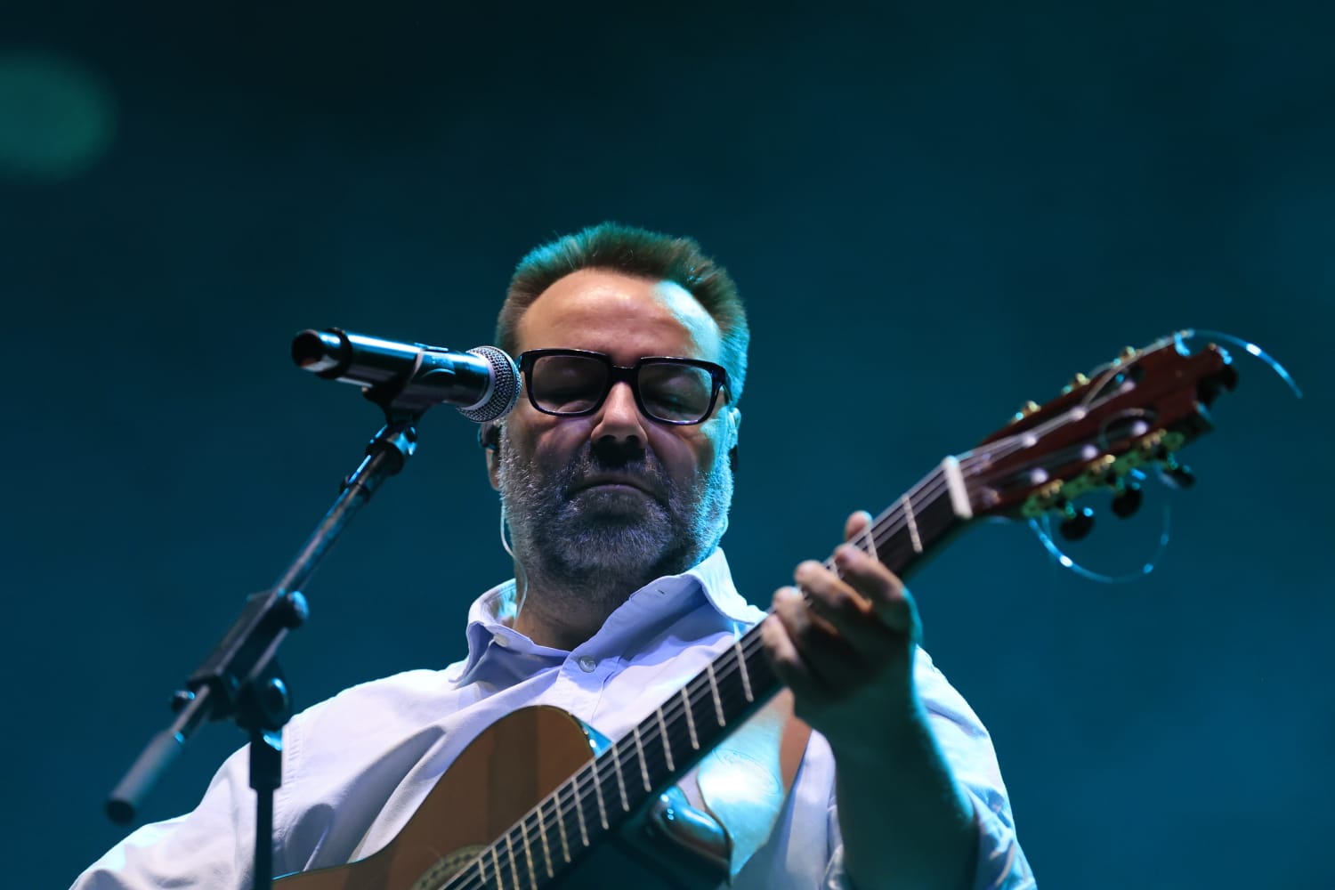 Fiesta flamenca en una Plaza Mayor a rebosar con Siempre Así