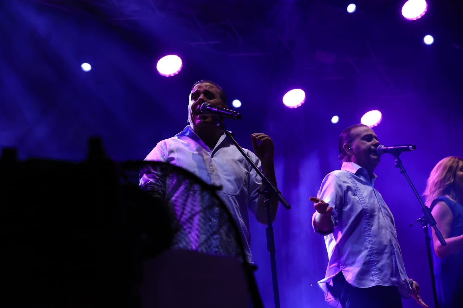 Fiesta flamenca en una Plaza Mayor a rebosar con Siempre Así