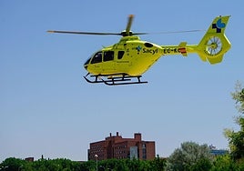 Imagen de archivo de un helicóptero.