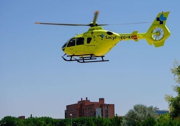 Cae desde dos pisos de altura mientras trabajaba en Frades de la Sierra
