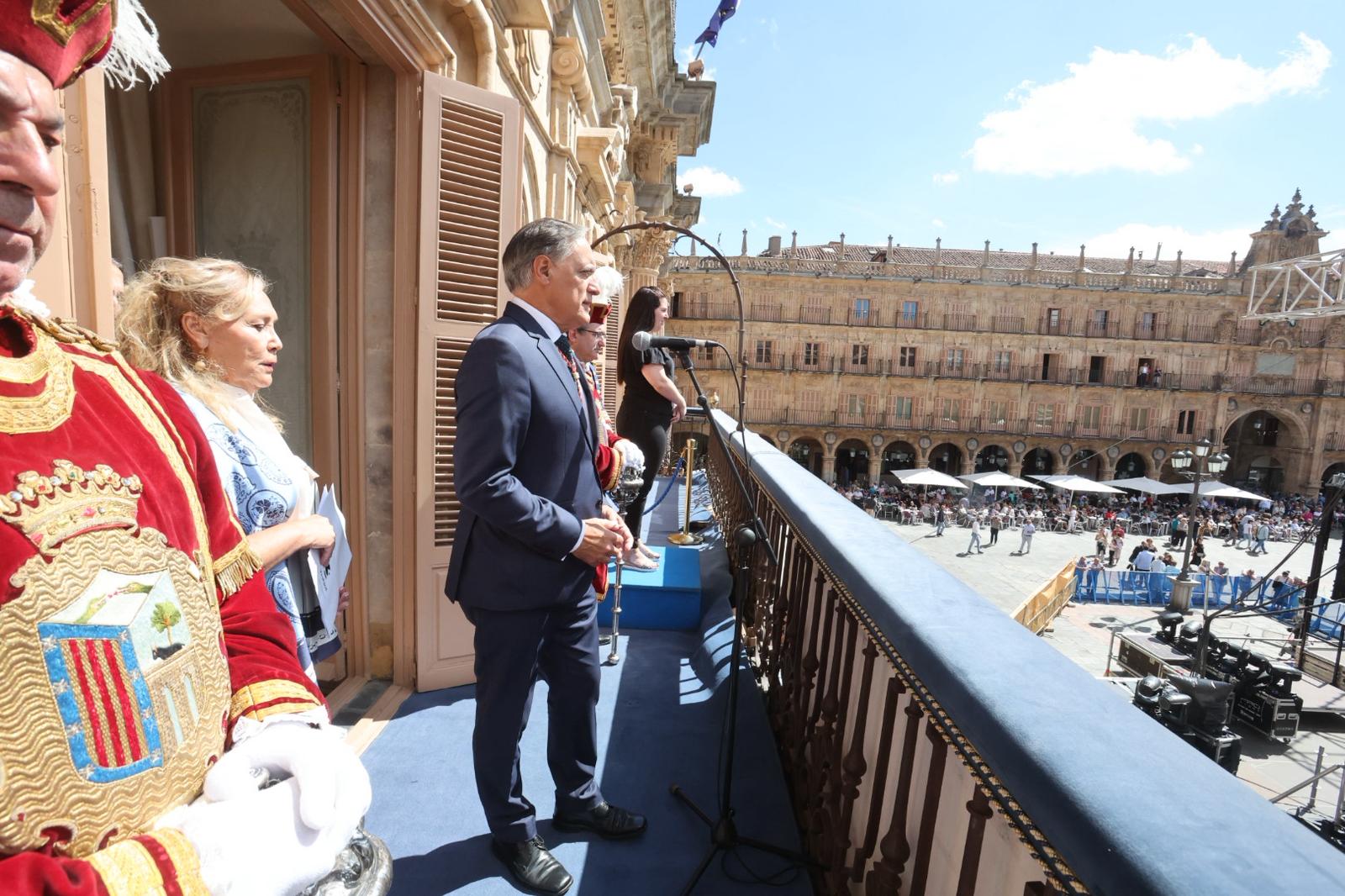 Las imágenes del pregón de Ferias y Fiestas de Salamanca