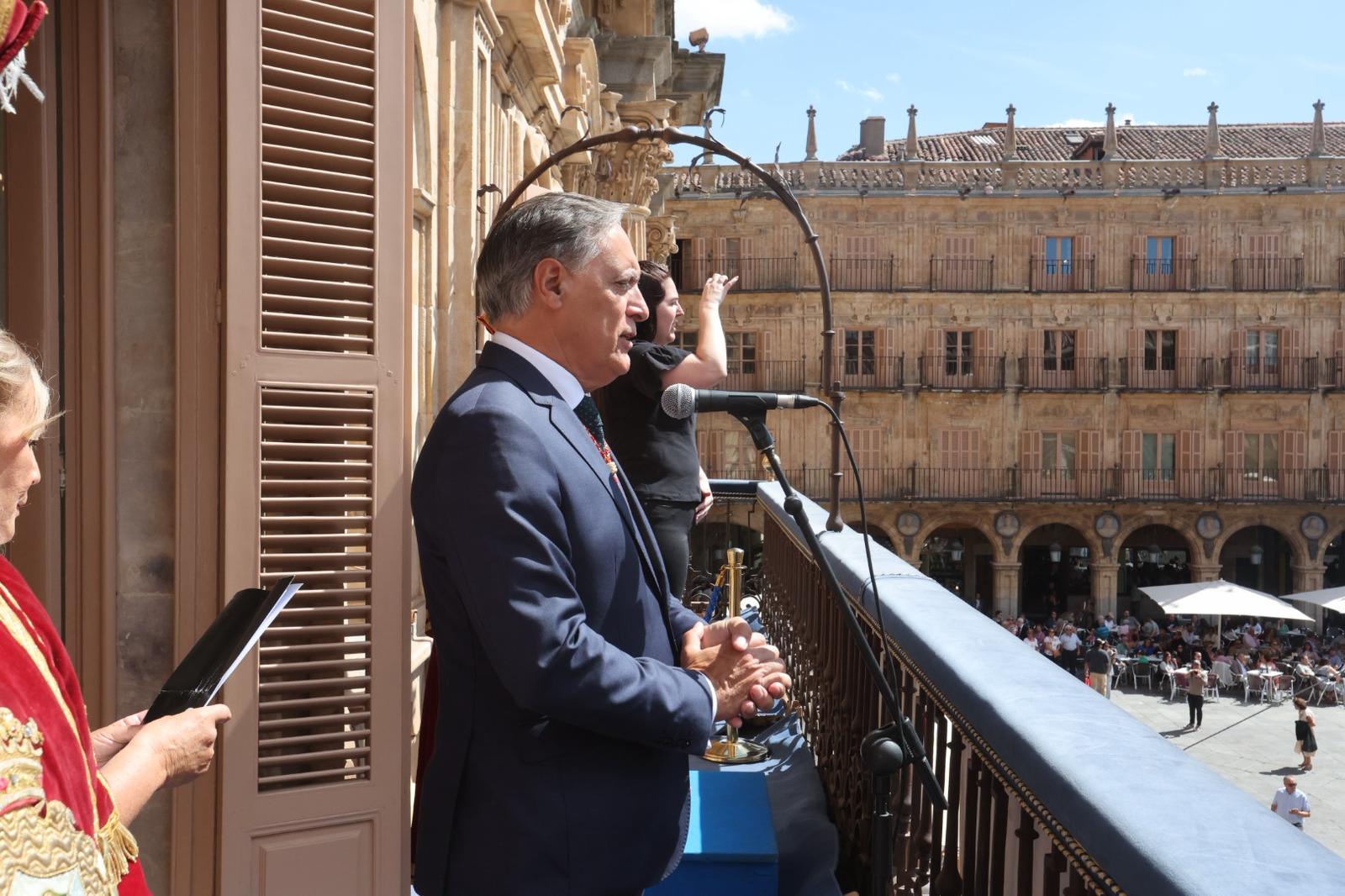 Las imágenes del pregón de Ferias y Fiestas de Salamanca