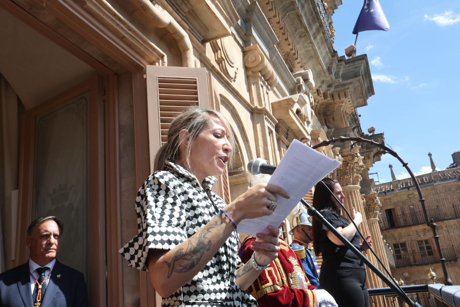 Las imágenes del pregón de Ferias y Fiestas de Salamanca