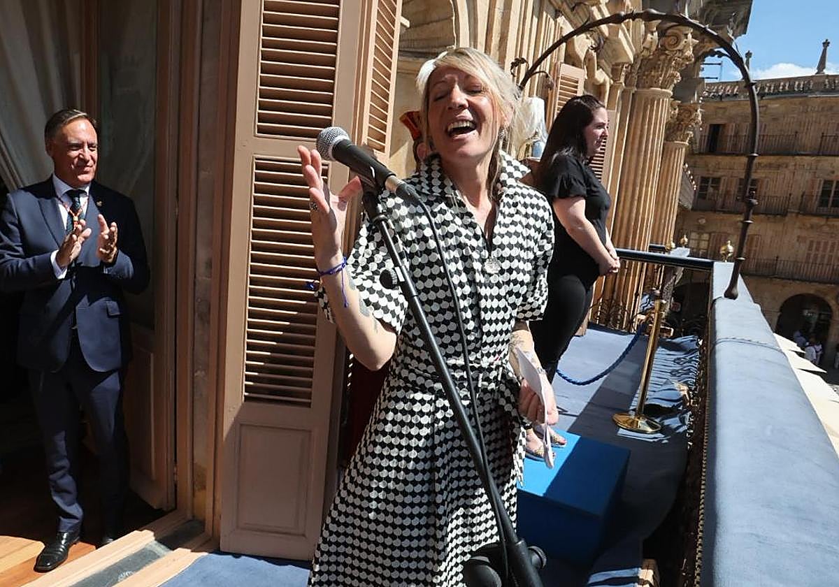 Las imágenes del pregón de Ferias y Fiestas de Salamanca