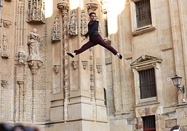 Acrobacias y saltos imposibles en un Patio Chico a reventar