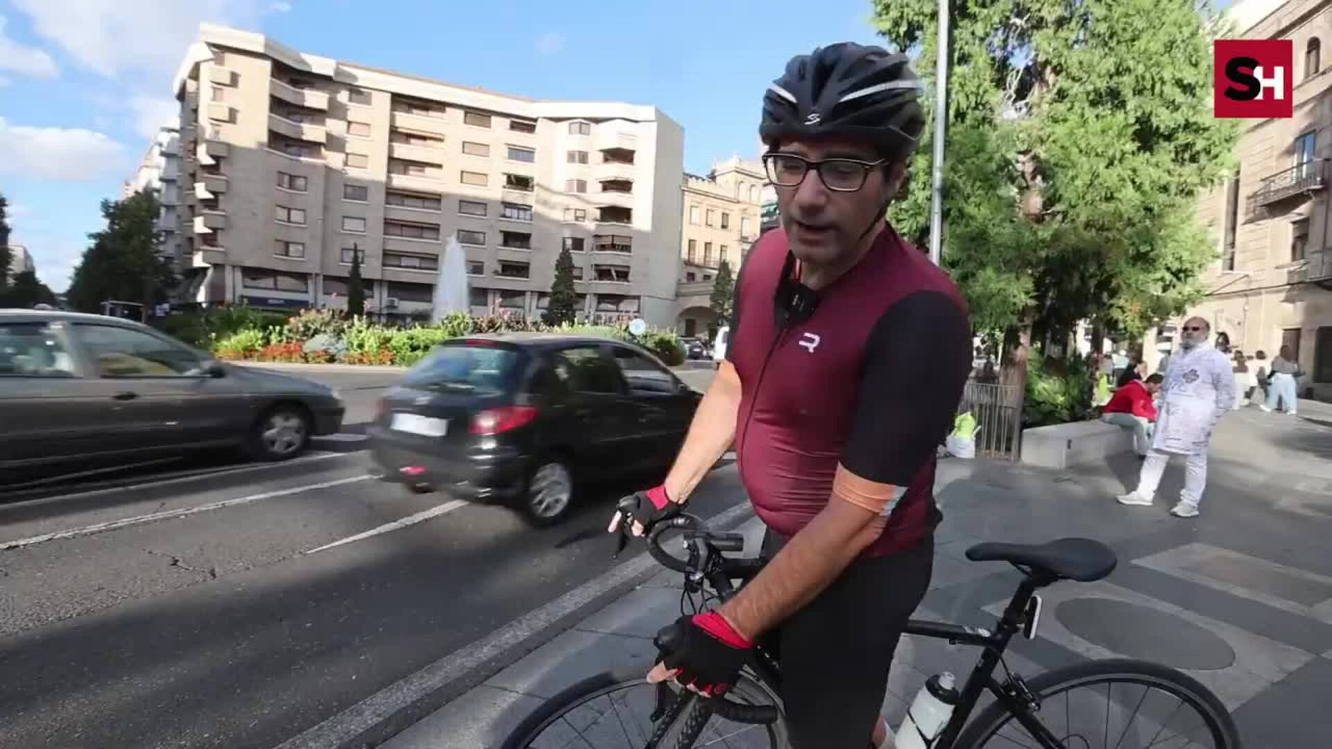 El recorrido de la Vuelta por Salamanca, en bicicleta