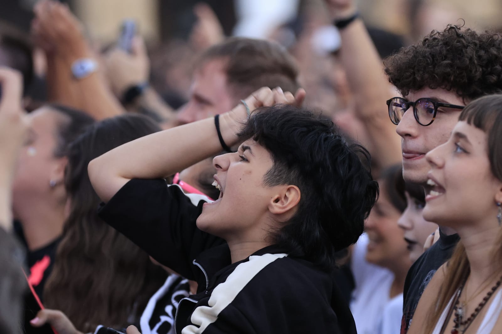 Ultraligera abre una noche mágica en la Plaza Mayor de Salamanca