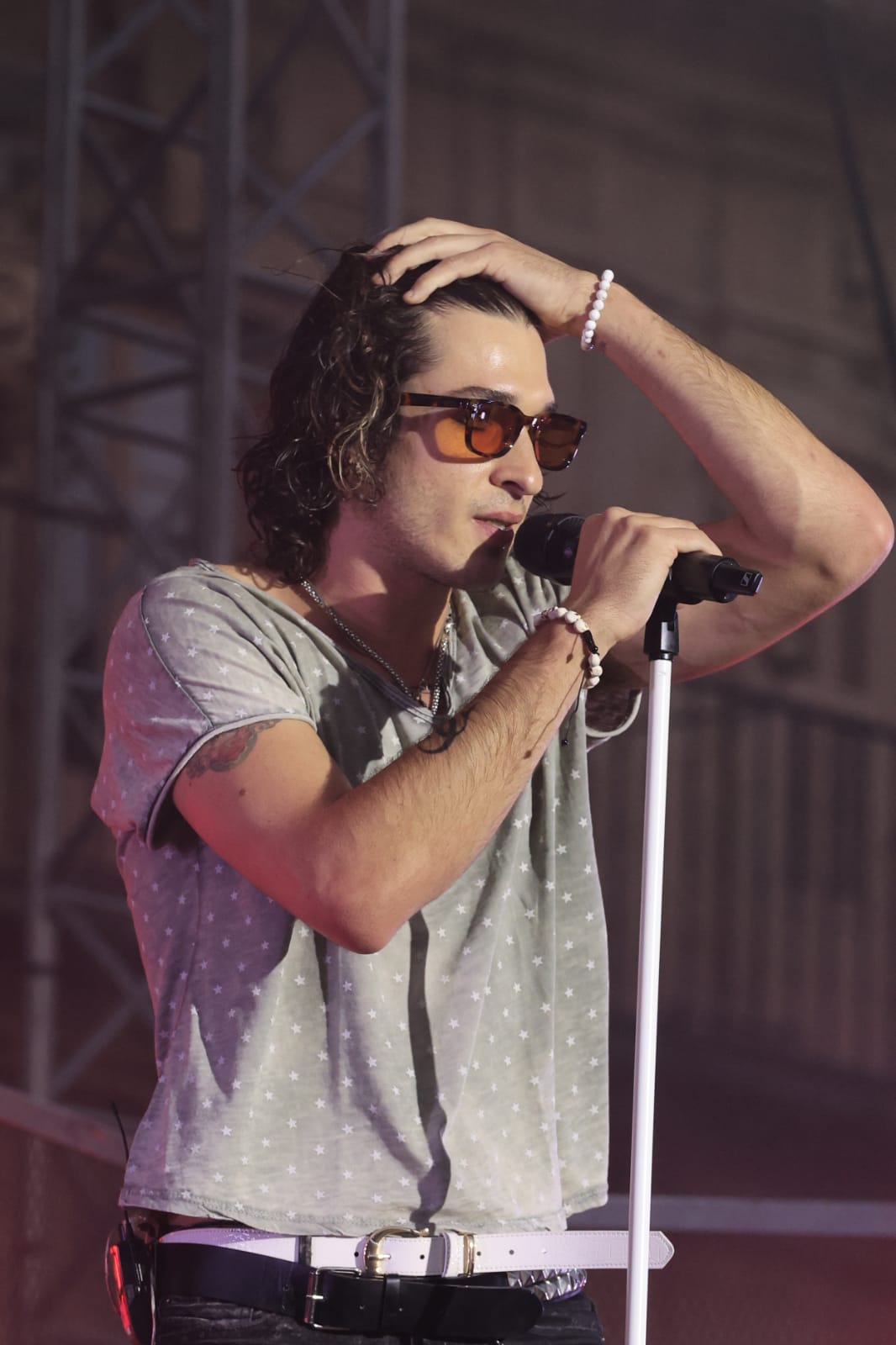 Ultraligera abre una noche mágica en la Plaza Mayor de Salamanca